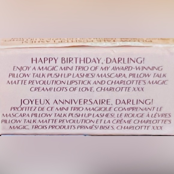 Charlotte Tilbury Pillow Talk Push-up Mascara Matt Lipstick & Her Magic Cream - Picture 2 of 3